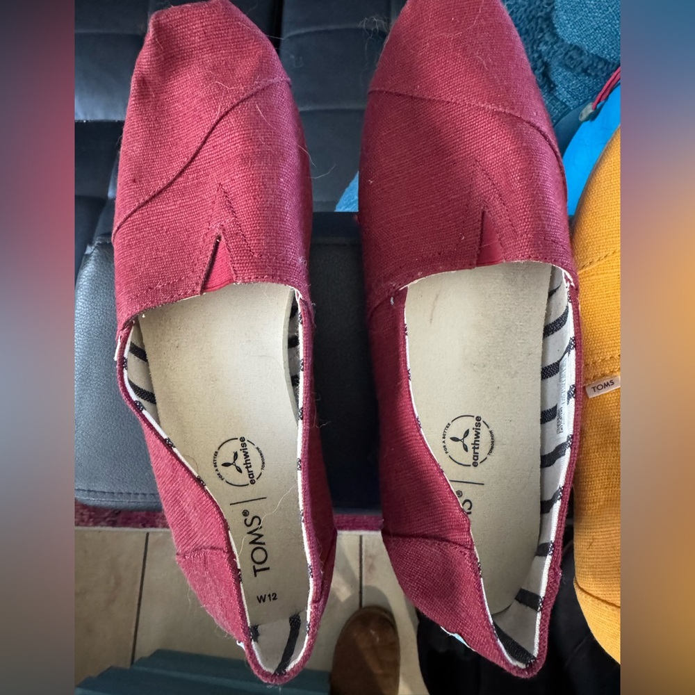 Three pairs of ￼TOMS EUC size 12
